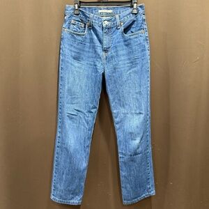 Levi's Women's Low Pro Straight Blue Jeans, Size 26
